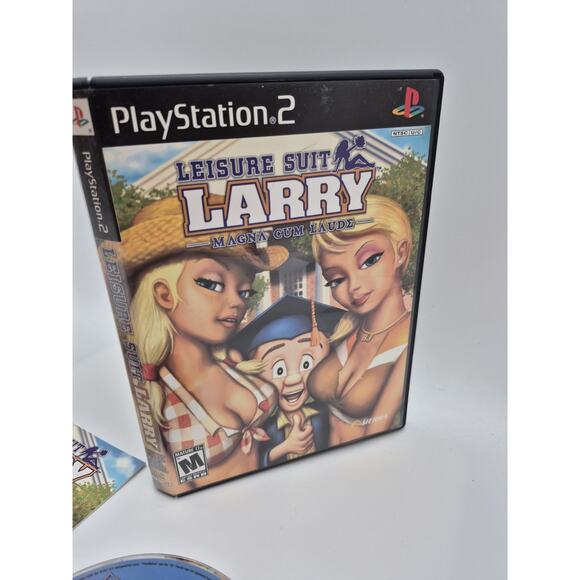 Leisure Suit Larry: Magna Cum Laude Sony PlayStation 2, 2004 CIB Complete Tested - Picture 2 of 7
